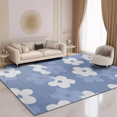 Wohnzimmer Modern Kristall Samt Teppich Home Dekoration Sofa Garderobe Bodenmatte Schlafzimmer Eingang rutschfeste Türmatte 80x120cm von Yaaxinb