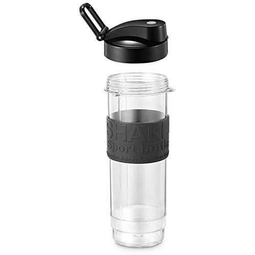 Yabano Tragbare Reiseflasche Ersatz mit Reisedeckel, 590 ml, kompatibler TB23 persönlicher Mixer, BPA-frei von Yabano