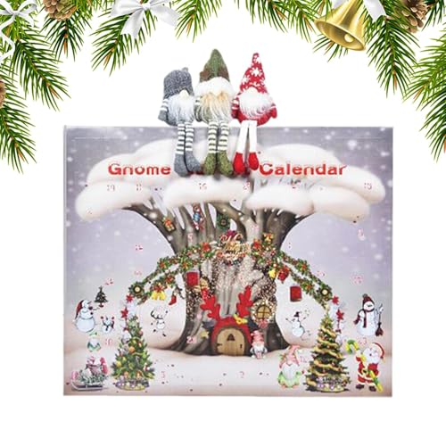 Weihnachtswichtel-Adventskalender 2024, 24-tägiger Weihnachts-Adventskalender Mit Sammelbaren Wichtelpuppen, Weihnachts-Countdown-Kalender 2024, Weihnachtsferien-Adventskalender 2024 30,5x25cm Weihnachtswichtel-Adventskalender 2024, 24-tägiger Weihnachts-Adventskalender Mit Sammelbaren Wichtelpuppen, Weihnachts-Countdown-Kalender 2024, Weihnachtsferien-Adventskalender 2024 30,5x25cm von Yabauuop