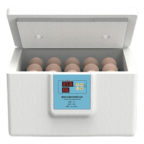 Yabauuop Eier Brutapparat | Entenzucht Box,Thermostatisch Halbautomatische Brutbox Für Wachteln Tauben Vogeleiern Zuhause Stall Yabauuop Eier Brutapparat | Entenzucht Box,Thermostatisch Halbautomatische Brutbox Für Wachteln Tauben Vogeleiern Zuhause Stall von Yabauuop