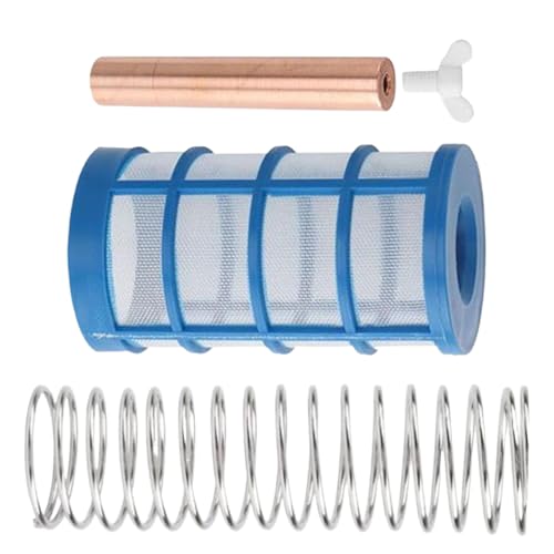 Yabauuop Solar Pool Ionizer Kupferanode - Schwimmender Solar Pool Ionisator Mit Kupfer-Anode - Inklusive Korbsieb Und Schraube Ersatzteile Für Schwimmbadbereiche von Yabauuop