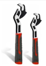 2 Stück Multifunktions-Universalschlüssel-Set, Verstellbarer Maulschlüssel, Einstellbar Ringmaulschlüssel für Autoreparatur und Wartung zu Hause von Yabound