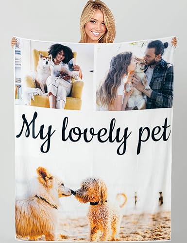 Personalisierte Decke, entwerfen Sie Ihre eigene Decke, Textfotocollage, personalisierte Flanelldecke für Erwachsene und Kinder, personalisierte Geschenke für Familie, Freunde und Haustiere (3 Foto) Personalisierte Decke, entwerfen Sie Ihre eigene Decke, Textfotocollage, personalisierte Flanelldecke für Erwachsene und Kinder, personalisierte Geschenke für Familie, Freunde und Haustiere (3 Foto) von Yacheng