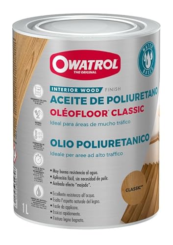 OWATROL-OLEOFLOOR-Das Hochleistungsparkettöl, Gebindegrösse 1 Liter von OWATROL
