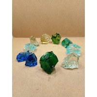 10 Stück 1291 Gr Andara Kristalle Mix Colours Monatomic von YadzCrystalStone