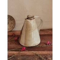 Keramik Ölflasche, Handgemachte Keramik, Rustikale Geschenkidee von YaelGronnerCeramics