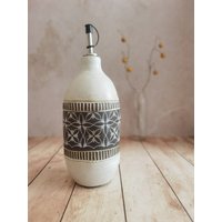 Keramikölflasche, Handgemachte Keramik, Rustikale Ölflasche, Olivenölflasche, Einweihungsgeschenk, Hochzeitsgeschenk Keramikölflasche, Handgemachte Keramik, Rustikale Ölflasche, Olivenölflasche, Einweihungsgeschenk, Hochzeitsgeschenk von YaelGronnerCeramics