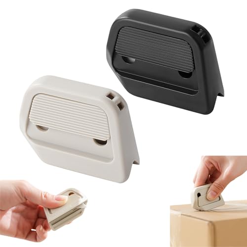 Mini Ceramic Paper Cutter, Ceramic Box Cutters Retractable, Auto-Retract CeramicMini Box Cutter, Pocket Sized (Khaki+Black) von Yaepoip