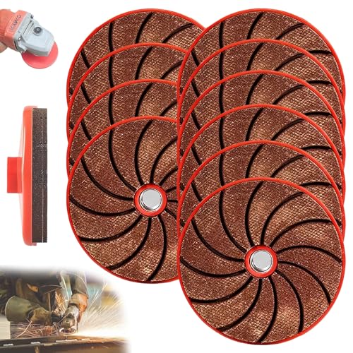 Multifunktionale integrierte Schleifscheibe zum Schneiden von Fliesen, Körnung 50/100/200, für verschiedene Materialien wie Fliesen, Granit, Marmor und Metall(10,100 Körnung) von Yagerod