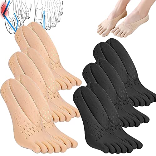 Sock Align Toe Socks for Bunion, Ortho Socks Women Bunion, Orthoes Bunion Relief Socks, Toe Socks Women, Sockalign Socks (6 Paar) von Yagerod