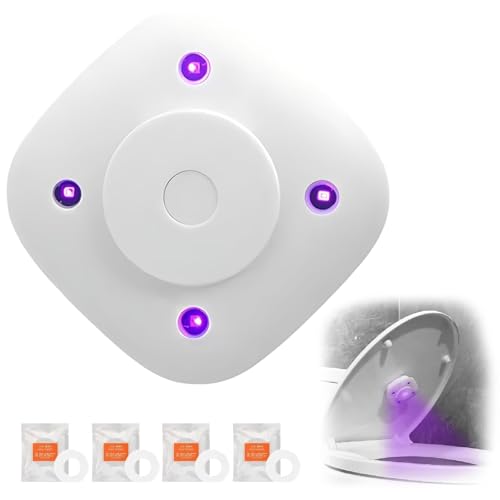Yagerod 2026 Neues UV Toiletten Set, Toilet Night Light with UV Disinfection and Motion Sensor, Aromatherapy - UV Lamp, Safe Toilet Cleaner for Washrooms(1PCS) von Yagerod