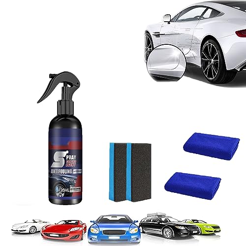 Yagerod Multi-Functional Coating Renewal Agent,Car Coating Agent Nano Hand Spray Crystal, 3 in 1 Ceramic Car Coating Spray, Car Paint Waxing Glazing Crystal Liquid Spray (1PC) von Yagerod