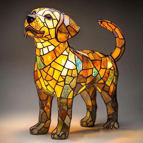 Yagerod Sherum Katzenlampe, Katzenlampe Mosaik, 3D Katzenlampe Tischlampe -Tier-Nachtlicht, Usb Leuchtende Mieze Led Lampe, Energiesparend Für Nachttisch (E) von Yagerod
