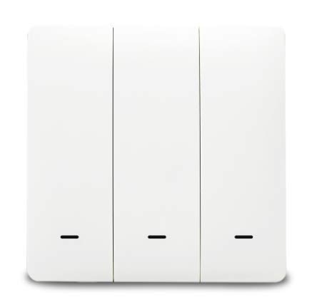 Yagusmart ZigBee Smart Switch,Neutralleiter erforderlich,Arbeiten mit zigbee Hub, APP-Fernbedienung, Sprachsteuerung (3 gang) von Yagusmart