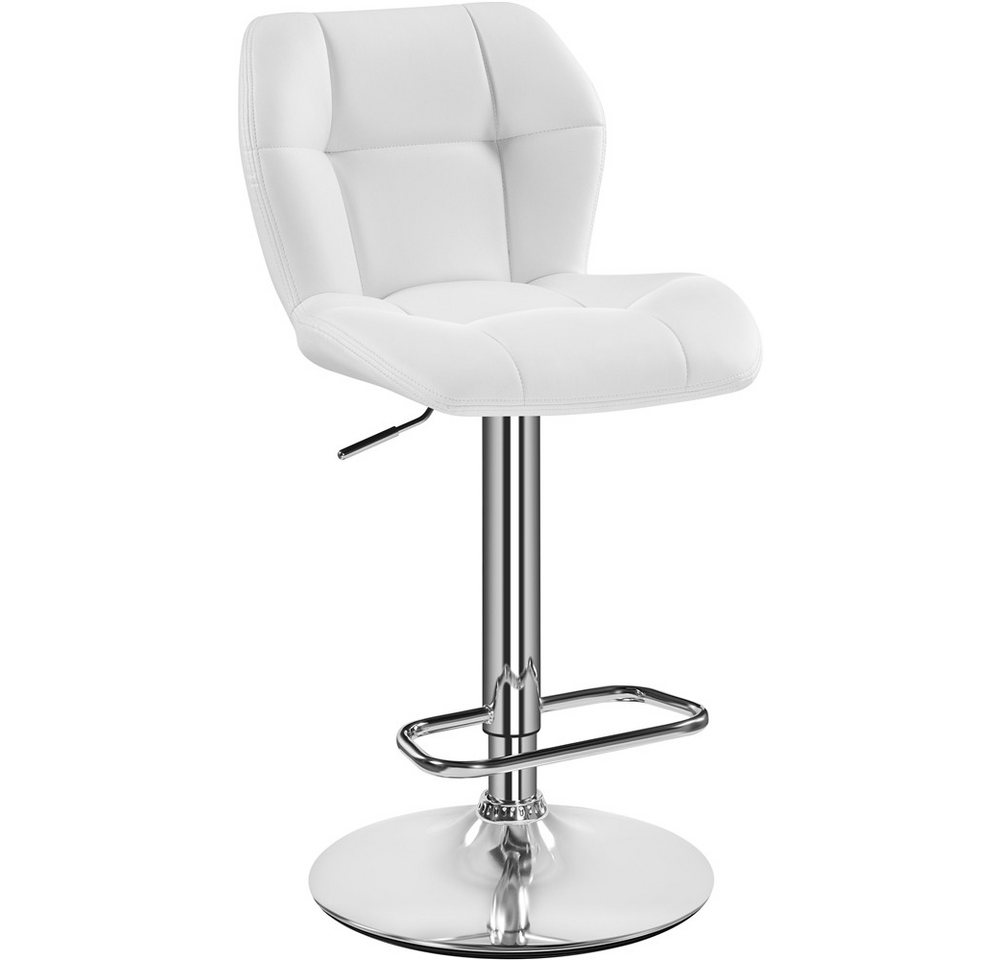 Yaheetech Barhocker 360° Drehbare Hocker mit Fußstütze (1 St), 1/2/4/6er-Set Barstühle Küchenstühle Bistrohocker höhenverstellbar von Yaheetech