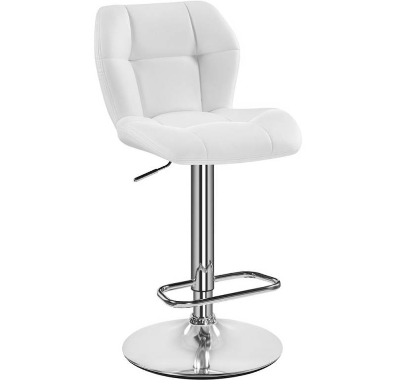 Yaheetech Barhocker 360° Drehbare Hocker mit Fußstütze (1 St), 1/2/4/6er-Set Barstühle Küchenstühle Bistrohocker höhenverstellbar von Yaheetech