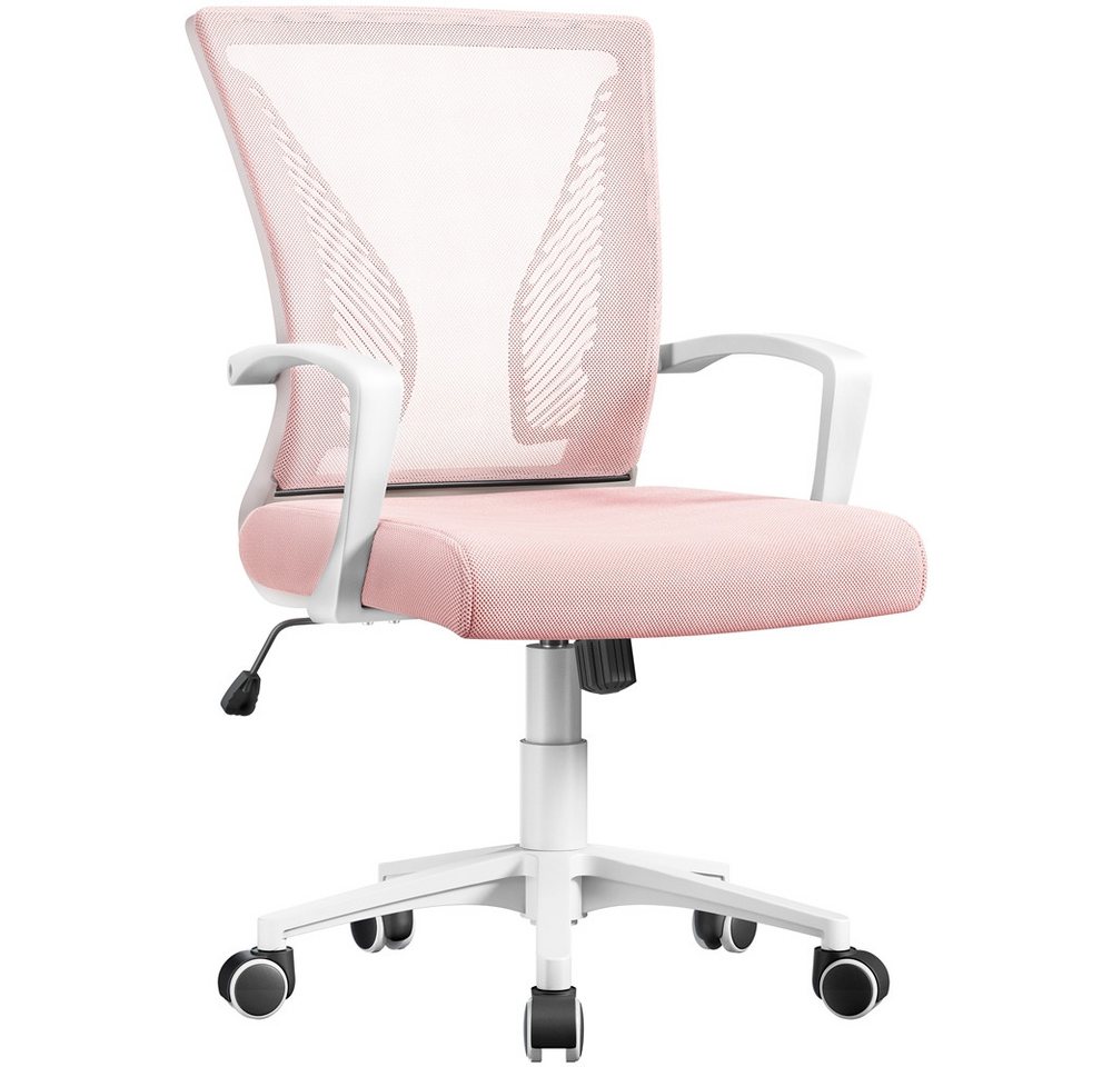 Yaheetech Bürostuhl Höhenverstellbarer Chefsessel Ergonomischer Drehstuhl, Arbeitsstuhl Computerstuhl Schreibtischstuhl mit Wippfunktion Yaheetech Bürostuhl Höhenverstellbarer Chefsessel Ergonomischer Drehstuhl, Arbeitsstuhl Computerstuhl Schreibtischstuhl mit Wippfunktion von Yaheetech
