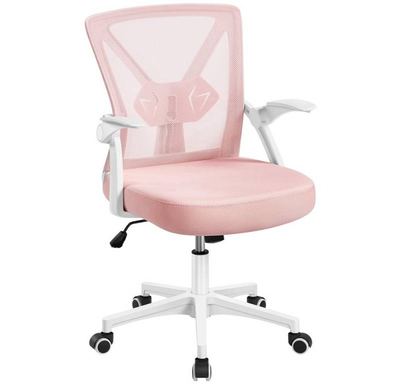 Yaheetech Drehstuhl, Schreibtischstuhl mit Hochklappbaren Armlehnen von Yaheetech