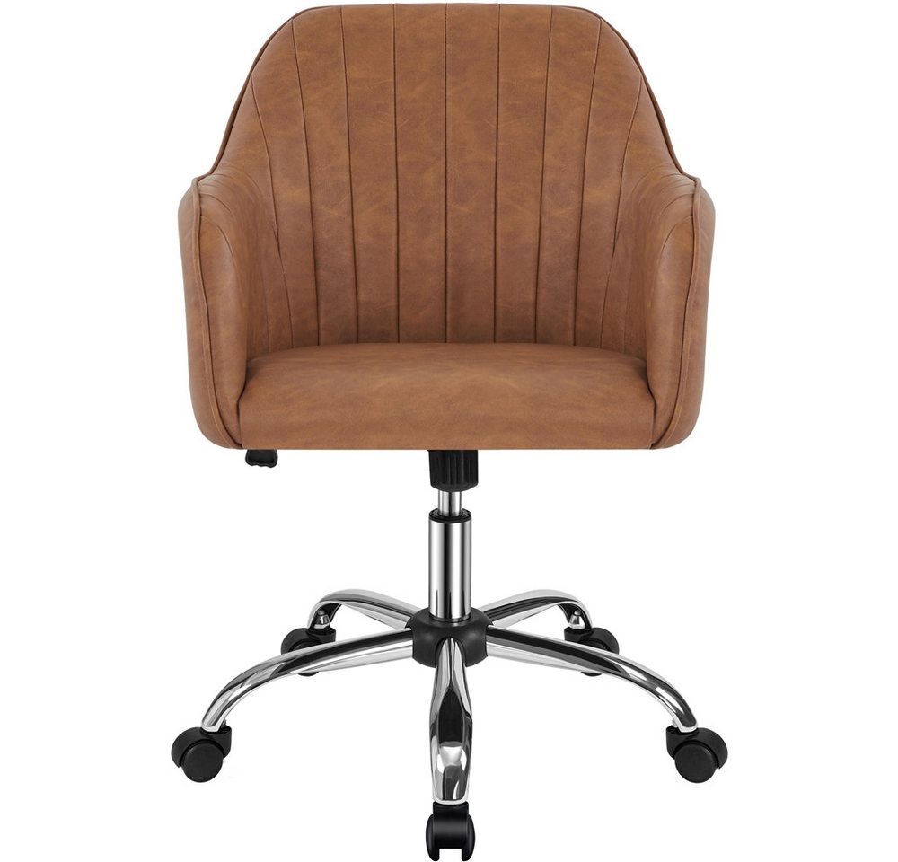 Yaheetech Drehstuhl Bürostuhl höhenverstellbar drehbar, Polsterstuhl ergonomischer Schreibtischstuhl mit Wippfunktion Yaheetech Drehstuhl Bürostuhl höhenverstellbar drehbar, Polsterstuhl ergonomischer Schreibtischstuhl mit Wippfunktion von Yaheetech