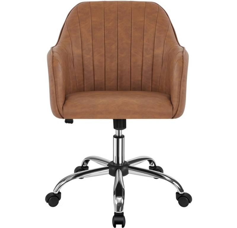 Yaheetech Drehstuhl Bürostuhl höhenverstellbar drehbar, Polsterstuhl ergonomischer Schreibtischstuhl mit Wippfunktion Yaheetech Drehstuhl Bürostuhl höhenverstellbar drehbar, Polsterstuhl ergonomischer Schreibtischstuhl mit Wippfunktion von Yaheetech
