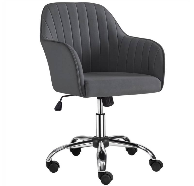 Yaheetech Drehstuhl Bürostuhl höhenverstellbar drehbar, Polsterstuhl ergonomischer Schreibtischstuhl mit Wippfunktion Yaheetech Drehstuhl Bürostuhl höhenverstellbar drehbar, Polsterstuhl ergonomischer Schreibtischstuhl mit Wippfunktion von Yaheetech