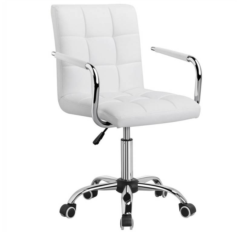 Yaheetech Drehstuhl höhenverstellbar Chefsessel, ergonomischer Bürostuhl auf Rädern von Yaheetech