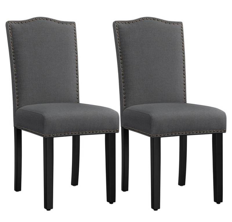 Yaheetech Esszimmerstuhl 2er Set Küchenstühle, Vielseitiger Polsterstuhl für Küche/Restaurant von Yaheetech