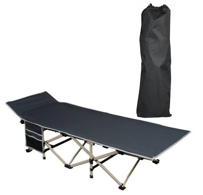 Yaheetech Feldbett Campingbett Klappbett mit Transporttasche von Yaheetech
