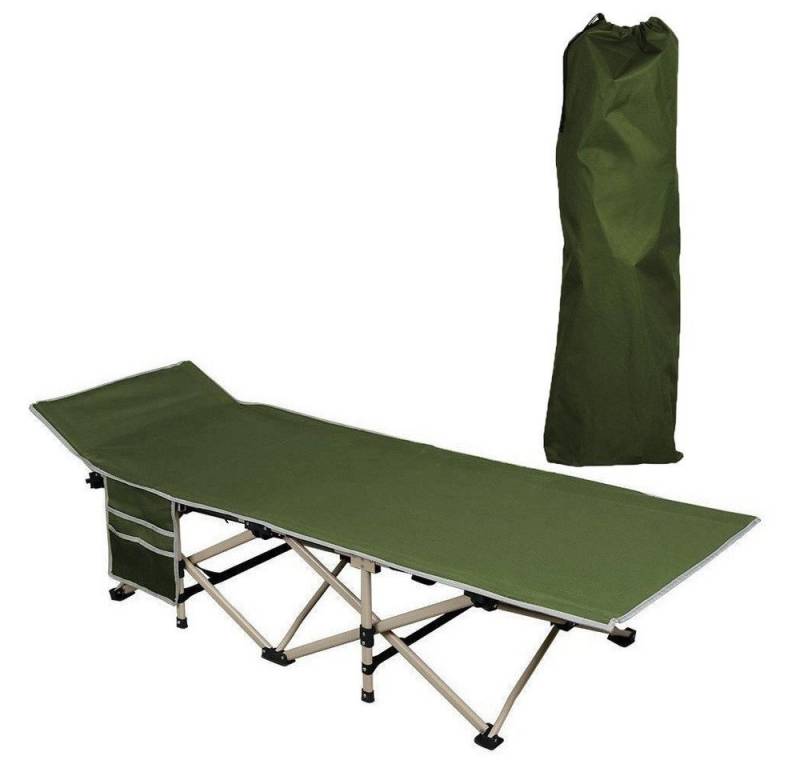 Yaheetech Feldbett Campingbett Klappbett mit Transporttasche von Yaheetech