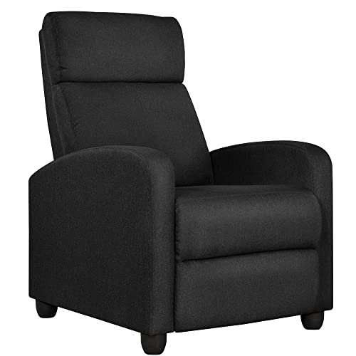 Yaheetech Fernsehsessel Ruhesessel Relaxsessel mit Verstellbarer Beinablage und Liege-Funktion Liegesessel bis 120kg Einzelsofa 140° neigbar aus Leinenstoff Schwarz Yaheetech Fernsehsessel Ruhesessel Relaxsessel mit Verstellbarer Beinablage und Liege-Funktion Liegesessel bis 120kg Einzelsofa 140° neigbar aus Leinenstoff Schwarz von Yaheetech