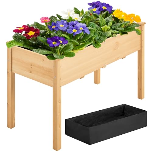 Yaheetech Hochbeet Kräuterbeet Frühbeet Pflanzbeet Pflanzkasten für Garten/Terrasse/Balkon von Yaheetech