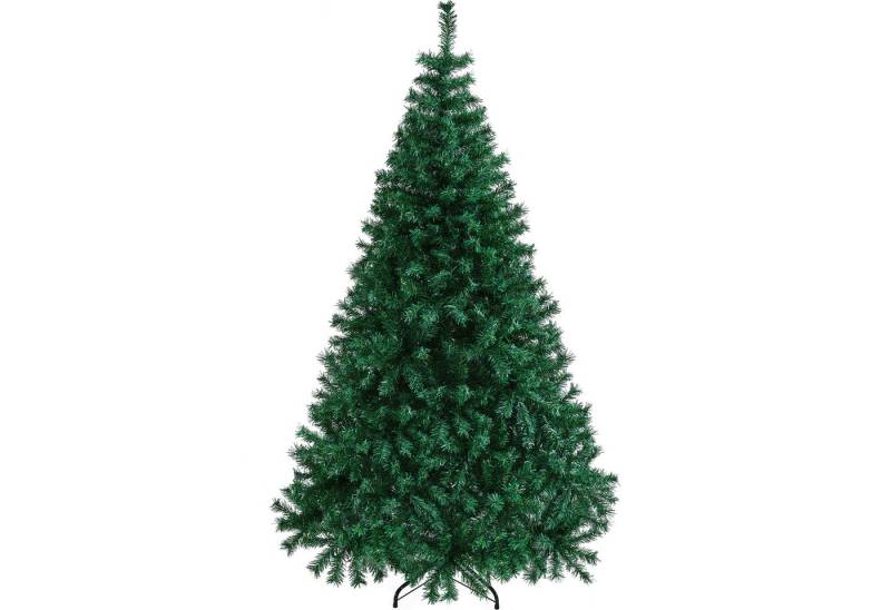 Yaheetech Künstlicher Weihnachtsbaum 183 cm Höhe Christbaum, Tannenbaum mit 1000 Zweigen Zusammenklappbarer Metallständer Yaheetech Künstlicher Weihnachtsbaum 183 cm Höhe Christbaum, Tannenbaum mit 1000 Zweigen Zusammenklappbarer Metallständer von Yaheetech