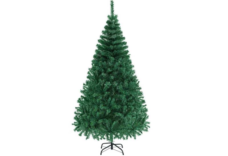 Yaheetech Künstlicher Weihnachtsbaum 183 cm Höhe Christbaum, Wiederverwendbarer Tannenbaum mit 598 Zweigen & Faltbarem Standfuß Yaheetech Künstlicher Weihnachtsbaum 183 cm Höhe Christbaum, Wiederverwendbarer Tannenbaum mit 598 Zweigen & Faltbarem Standfuß von Yaheetech
