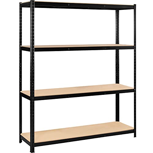 Yaheetech Lagerregal Schwerlastregal Standregal Garage Regal Metallregal Regalsystem 4 Böden 265kg pro Boden, 180 x 150 x 45 cm Yaheetech Lagerregal Schwerlastregal Standregal Garage Regal Metallregal Regalsystem 4 Böden 265kg pro Boden, 180 x 150 x 45 cm von Yaheetech