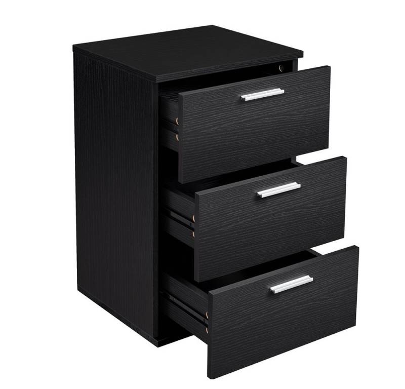 Yaheetech Nachttisch (1-St), Nachtschrank mit 3 Schubladen, 40 x 35 x 60,5 cm von Yaheetech
