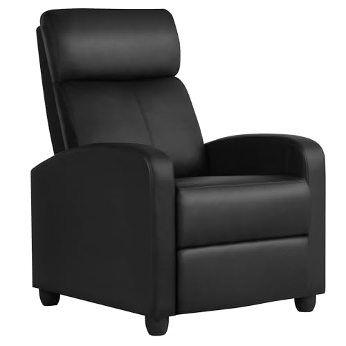 Yaheetech Relaxsessel Fernsehsessel Ruhesessel Liegesessel mit Liege-Funktion Polstersessel Kunstleder verstellbar Einzelliegesessel Wohnzimmer Schlafzimmer Heimkino Yaheetech Relaxsessel Fernsehsessel Ruhesessel Liegesessel mit Liege-Funktion Polstersessel Kunstleder verstellbar Einzelliegesessel Wohnzimmer Schlafzimmer Heimkino von Yaheetech