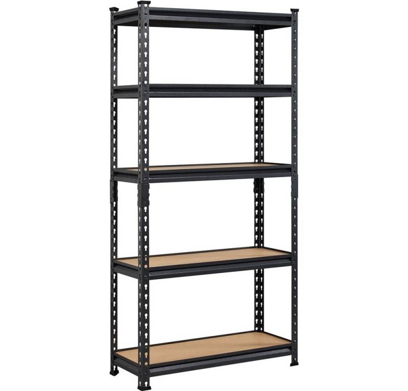Yaheetech Standregal 75 x 30 x 153cm/90 x 30 x 180cm, Lagerregal Schwerlastregal Kellerregal mit verstellbaren MDF-Böden von Yaheetech