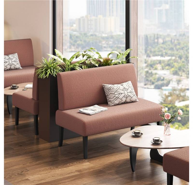 Yaheetech Sofa 2-Sitzer Polstersofa Loungesofa, bis 136 kg belastbar von Yaheetech