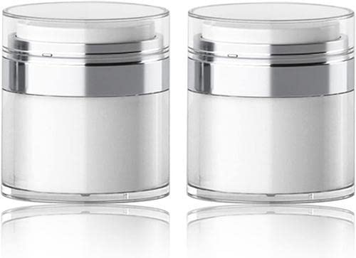 Yajimsa 15/30/50ml Airless Pumpspender Airless Pumpe Jar Creme Spender Cremetiegel Vakuumflasche Pumpflasche Elephant Container, Skincare Moisturizer Container with Pump von Yajimsa