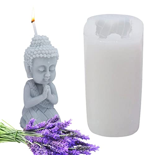Yajimsa 3D Buddha Gießform | Innovative Kerzenformen für die Herstellung von Seifenwachs - DIY Bastelform für Gips Kerze Seife Wachs Heimdekorationen Aromatherapie Yajimsa 3D Buddha Gießform | Innovative Kerzenformen für die Herstellung von Seifenwachs - DIY Bastelform für Gips Kerze Seife Wachs Heimdekorationen Aromatherapie von Yajimsa