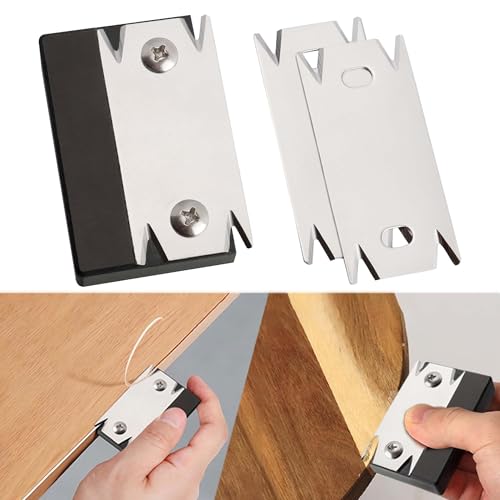 Yakamoz Holzbearbeitung Kantenanleimschneider mit 2 Ersatzklingen - Edelstahlklinge Mini Kantenbandschneider Furnier Kantenschneider Handhobelschneider Werkzeug für Holz PVC ABS Rutschfester Griff Yakamoz Holzbearbeitung Kantenanleimschneider mit 2 Ersatzklingen - Edelstahlklinge Mini Kantenbandschneider Furnier Kantenschneider Handhobelschneider Werkzeug für Holz PVC ABS Rutschfester Griff von Yakamoz