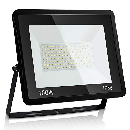 Yakimz LED Strahler Flutlicht Außen, 100W LED Scheinwerfer 3000K Warmweiß Fluter 8500LM Superhell Außenstrahler IP66 Wasserdicht, 120 ° Außenbeleuchtung, Scheinwerfer für Garten, Garage, Hotel, Hof Yakimz LED Strahler Flutlicht Außen, 100W LED Scheinwerfer 3000K Warmweiß Fluter 8500LM Superhell Außenstrahler IP66 Wasserdicht, 120 ° Außenbeleuchtung, Scheinwerfer für Garten, Garage, Hotel, Hof von Yakimz