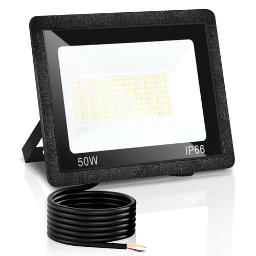 Yakimz LED Strahler Flutlicht Außen, 50W LED Scheinwerfer 3 Einstellbare Farbtemperatur, Fluter Außenstrahler IP66 Wasserdicht, 120 ° Außenbeleuchtung, für Garten, Garage, Hotel, Hof Yakimz LED Strahler Flutlicht Außen, 50W LED Scheinwerfer 3 Einstellbare Farbtemperatur, Fluter Außenstrahler IP66 Wasserdicht, 120 ° Außenbeleuchtung, für Garten, Garage, Hotel, Hof von Yakimz
