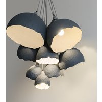 Modern Style Hängebeleuchtung, Moderne Pendelleuchte, Papier Lampe, Plug in Hängeleuchte, Wohnzimmer Beleuchtung von YalanzhiObjects