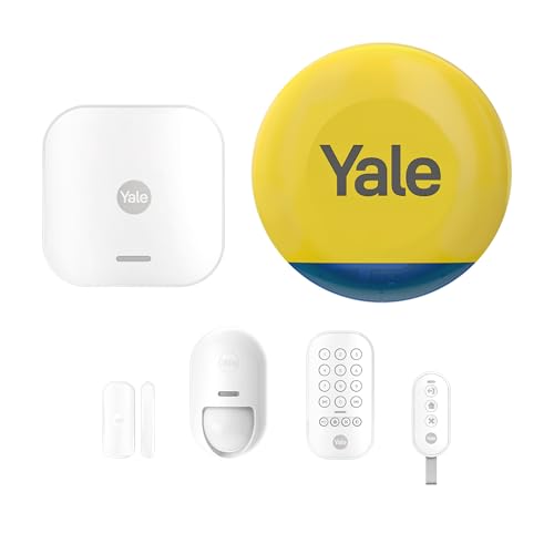Yale Smart Alarm Siren Kit - 6 Stück - Aktivieren, Teilaktivieren, Deaktivieren - Steuerung Von 4 Sicherheitsbereichen - Echtzeitalarm - Horizon+ Technologie 1km Reichweite - Home App Yale Smart Alarm Siren Kit - 6 Stück - Aktivieren, Teilaktivieren, Deaktivieren - Steuerung Von 4 Sicherheitsbereichen - Echtzeitalarm - Horizon+ Technologie 1km Reichweite - Home App von Yale