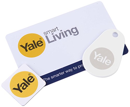 Yale P-YD-01-CON-RFIDM Telefon Tag Smart Door Lock Zubehör Bundle-Schlüsselkarte, Weiß von Yale