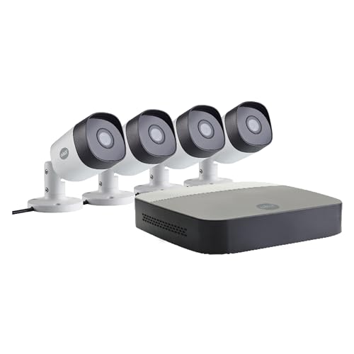 YALE SV-4C-4ABFX-2 Smart Home CCTV Kit x4 Outdoor Nachtsichtkameras 1080p 1TB Festplatte App-gesteuert, 3600 W, 220 V, Multicolour, 4 Count (Pack of 1) von Yale