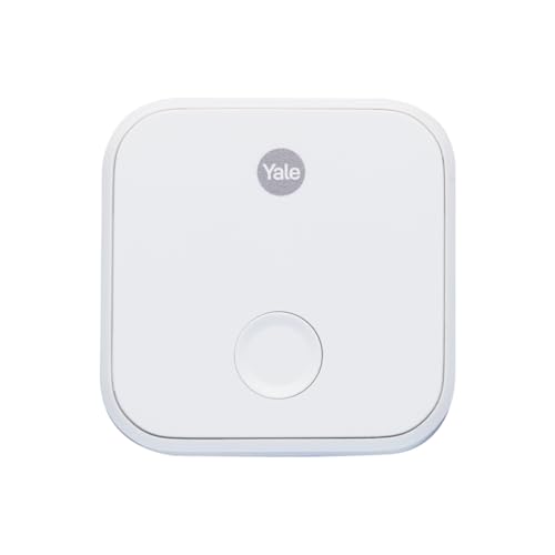 Yale 05/402100/WH - ConnectX Wi-Fi Bridge - Zubehör - Fernzugriff, Sprachassistent-Integration für Dein Yale Ökosystem - Verbinde bis zu 4 Geräte innerhalb Einer Bluetooth-Reichweite von ca. 10 m von Yale