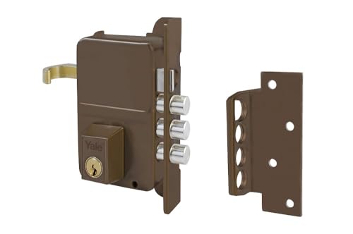 Yale 8DHP CERRAD.SOBREP.ANTIPALANCA Vorhängeschloss, ANTIPALANCA 8-HP Dcha, braun, Entrada 40 mm Derecha Yale 8DHP CERRAD.SOBREP.ANTIPALANCA Vorhängeschloss, ANTIPALANCA 8-HP Dcha, braun, Entrada 40 mm Derecha von Yale