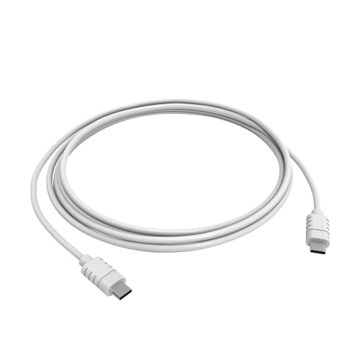 Yale - Außen-USB-Kabel - SV-USB3M-1A-W - USB-C zu USB-C - wetterfest - 3m Kabel - Stromversorgung über eine Innen- oder Außensteckdose - Zubehör kompatibel Smart Außenkamera von Yale